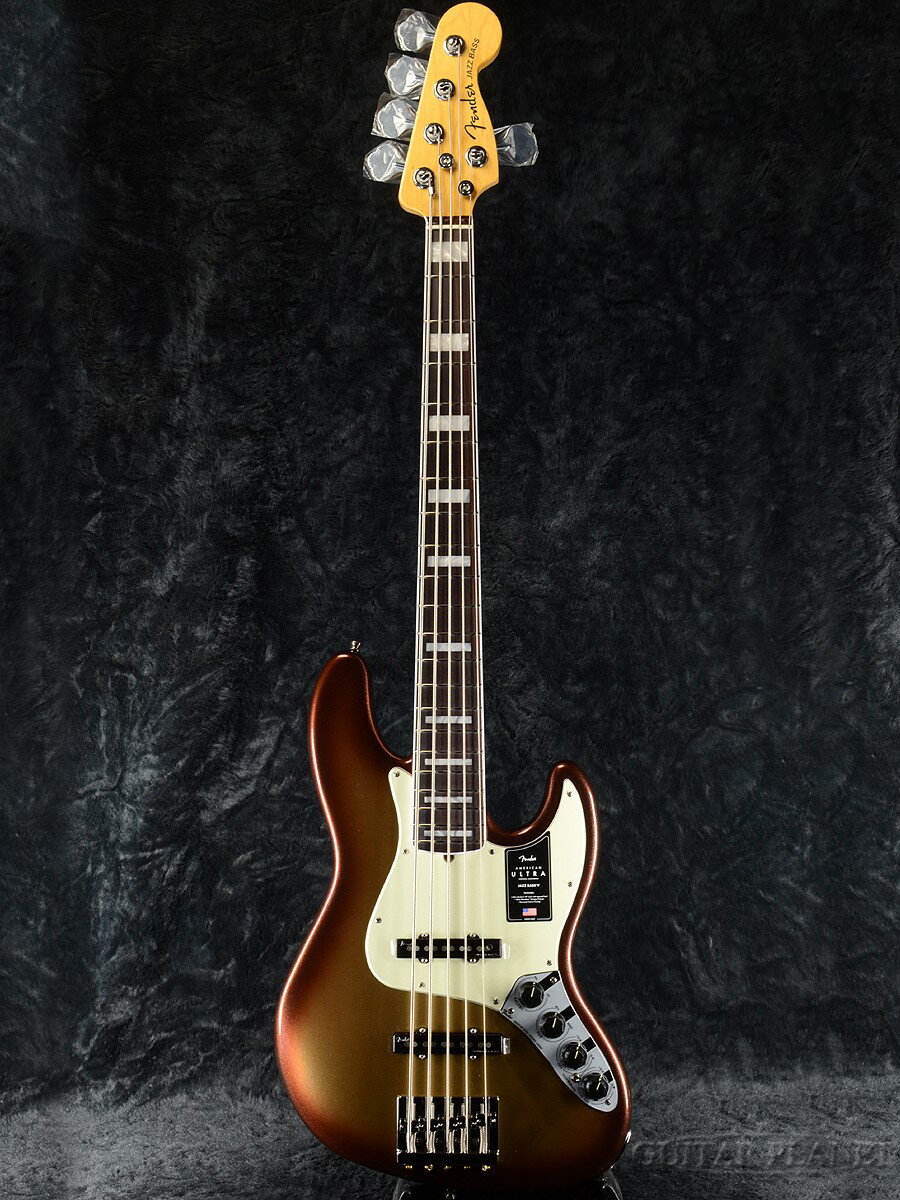 Fender USA American Ultra Jazz Bass V -Mocha Burst / Rosewood- 新品[フェンダー][アメリカンウルトラ][5Strings,…