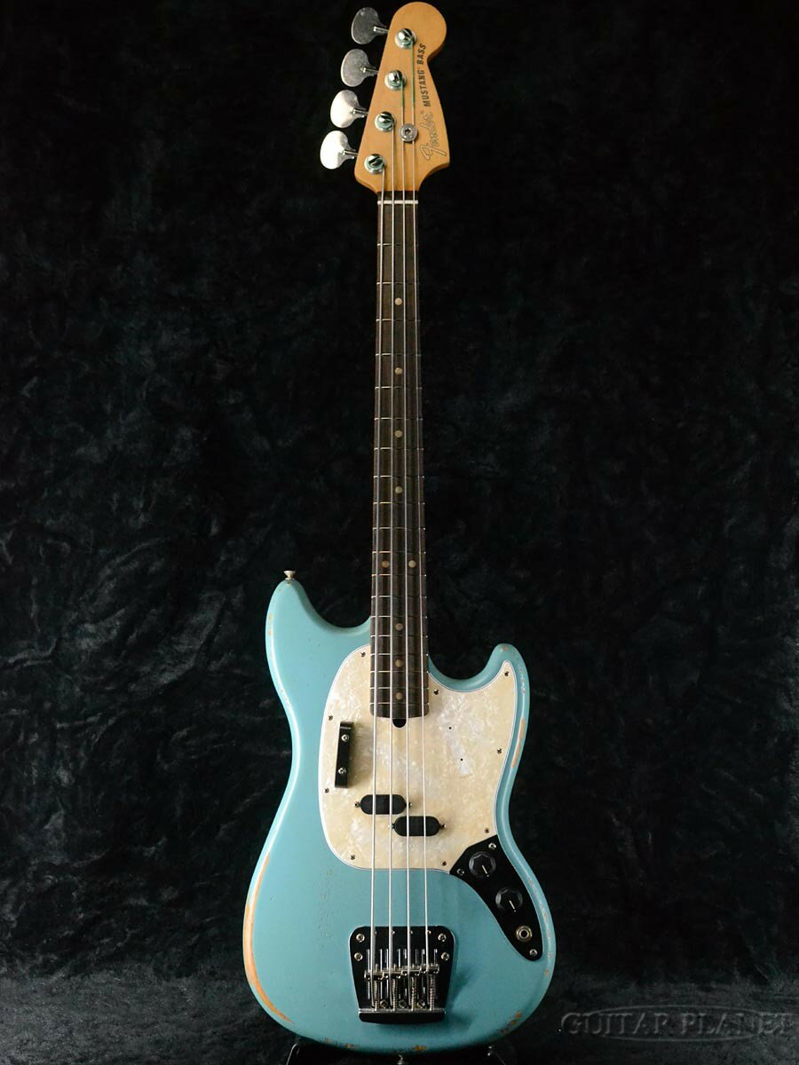 Fender Mexico JMJ Road Worn Mustang Bass -Faded Daphne Blue- 新品 Justin Mendal-Johnsen フェンダーメキシコ ダフネブルー,青 ムスタング Electric Bass,エレキベース