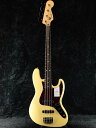 Fender Made in Japan Junior Collection Jazz Bass - Satin Vintage White / Rosewood - フェンダージャパン Short Scale,ショートスケール ジャズベース Beige,ホワイト,ベージュ,白 Electric Bass,エレキベース