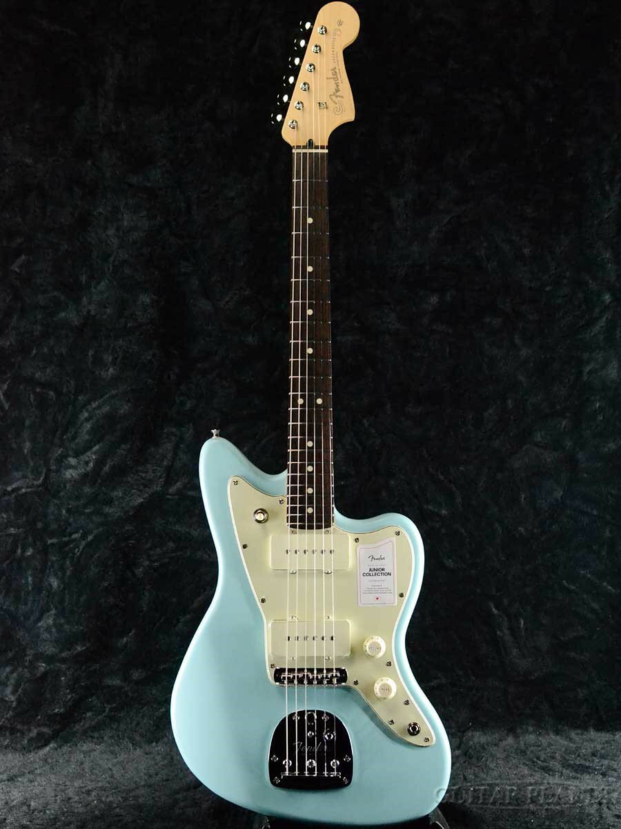 Fender Made in Japan Junior Collection Jazzmaster - Satin Daphne Blue / Rosewood -[フェンダージャパン][Short Scale,ショートスケール][ジャズマスター][ブルー,青][Electric Guitar,エレキギター]