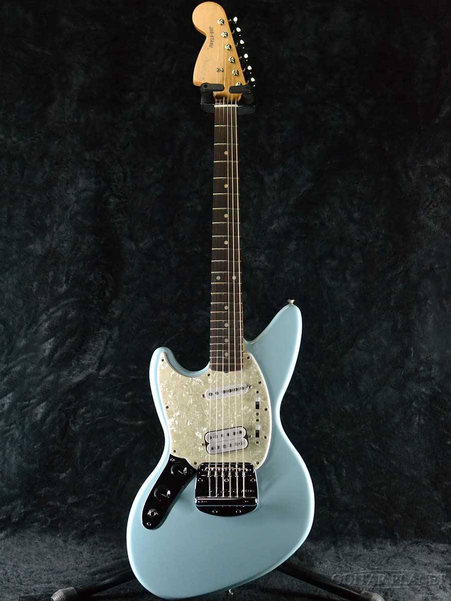 Fender Mexico Kurt Cobain Jag-Stang Left-Hand -Sonic Blue / Rosewood-[フェンダーメキシコ][Nirvana,カートコバーン,ニルヴァーナ][ジャグスタング][Lefty,Left Hand,レフティ,レフトハンド,左利き][ソニックブルー,青][Electric Guitar,エレキギター]