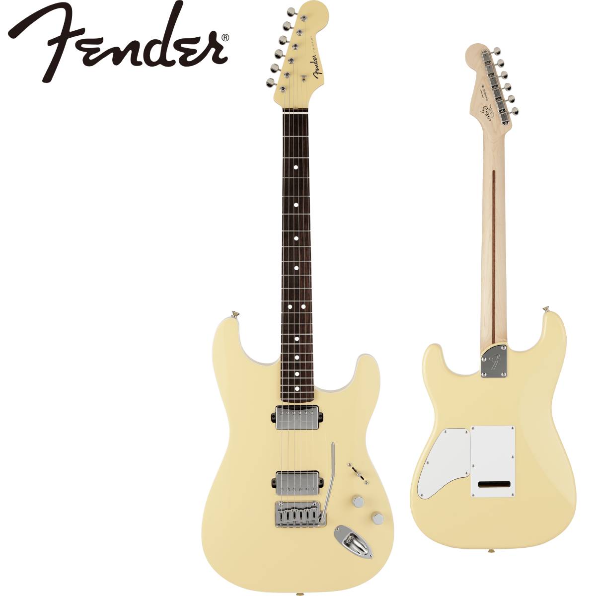 Fender MAMI STRATOCASTER OMOCHI -Vintage White- 新品[フェンダー][マミ][SCANDAL,スキャンダル][White,ホワイト,白][ストラトキャスター,ST][Electric Guitar,エレキギター]