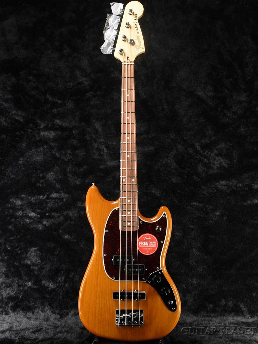 Fender Player Mustang Bass PJ -Aged Natural / Pau Ferro- 新品 [フェンダー][ムスタングベース][ベース,Bass]