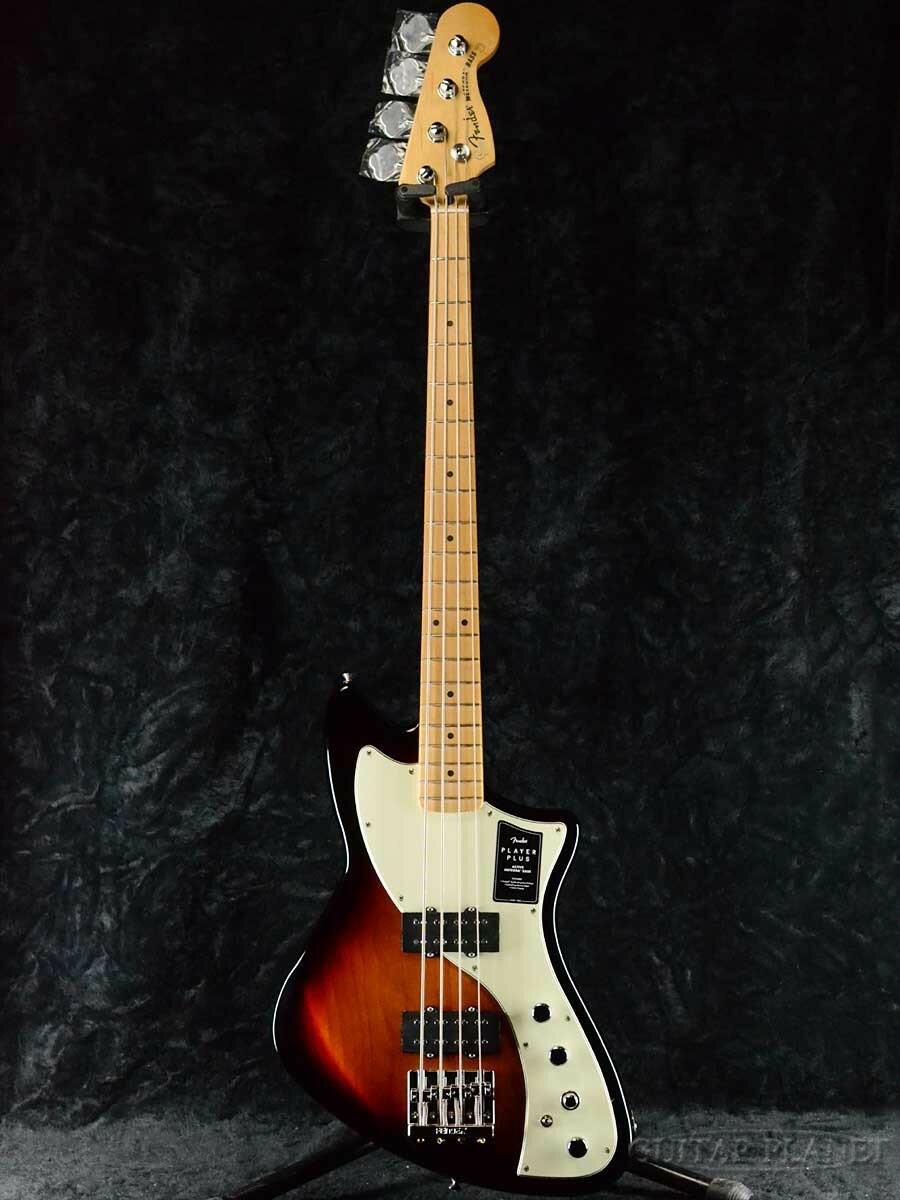 Fender Player Plus Active Meteora Bass - 3-Color Sunburst -[フェンダー][メテオラベース][サンバースト][Electric Bass,エレキベース]