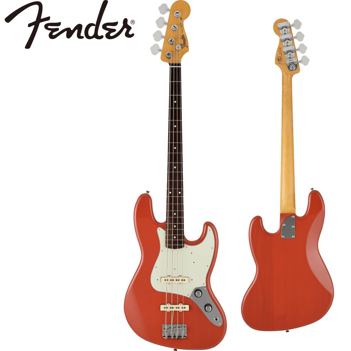 Fender TOMOMI JAZZ BASS -Clear Fiesta- 新品[フェンダー][トモミ][SCANDAL,スキャンダル][レッド,赤][ジャズベース,JB][Electric Bass,エレキベース]