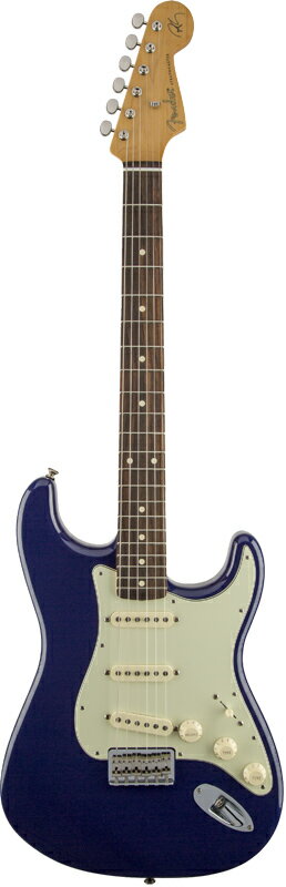 Fender Mexico Robert Cray Stratocaster Violet 新品[フェンダー][ロバートクレイ][ストラトキャスター][ハードテイル][バイオレット,Blue,ブルー,青][Electric Guitar,エレキギター]のサムネイル