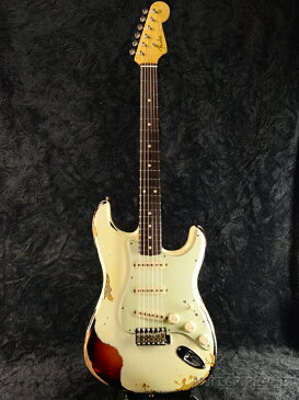 Fender Custom Shop ''Spec.Piece'' 1960 Stratocaster Heavy Relic -Vintage White over Sunburst- 新品[フェンダーカスタムショップ][ストラトキャスター][ヴィンテージホワイトオーバーサンバースト,白][Electric Guitar,エレキギター]