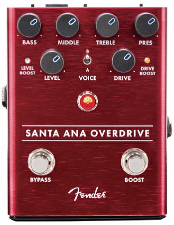 Rakuten - Fender Santa Ana Overdrive Pedal 新品 オーバードライブ[フェンダー][サンタアナオーバードライブ][歪み][Effector,エフェクター,ペダル]