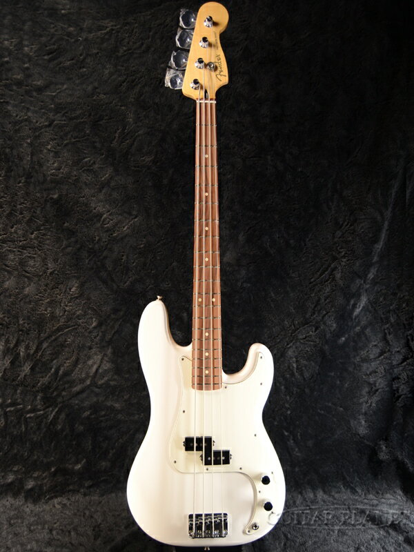 Fender Player Precision Bass -Polar White / Pau Ferro- 新品 フェンダーメキシコ プレイヤー Precision Bass,プレシジョンベース,プレベ,PB ホワイト,白 パーフェロー エレキベース,Electric Bass