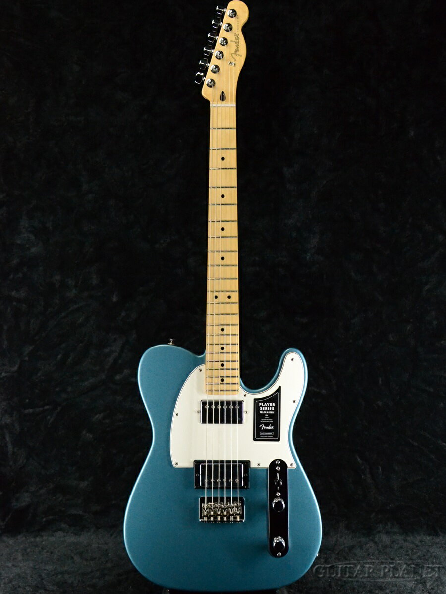 音楽にインパクトを加えるのに最適な Player Telecaster HHも、 ピュアなフェンダーと言えるでしょう。 フィーリングとスタイル、そして最も大切なサウンドの三拍子揃ったこのギターは、 囁きから、泣きのトーンまで思いのままに操ることができます。 あらゆるスタイルに対応し、激しいプレイにも耐えうる丈夫さを備え、 あなたの音楽的ビジョンを叶えてくれる頼もしい相棒となるでしょう。 スペック ボディ : Alder ボディフィニッシュ : Gloss Polyester ボディシェイプ : Telecaster ネック : Maple ネックフィニッシュ : Satin Urethane Finish on Back of Neck with Gloss Urethane Headstock Face ネックシェイプ : Modern "C" スケール : 25.5" (648 mm) フィンガーボード : Pau Ferro フィンガーボードラジアス : 9.5" (241 mm) フレットナンバー : 22 Frets Size : Medium Jumbo ナット : Synthetic Bone ナット幅 : 1.650" (42 mm) ポジションインレイ : White Dots トラスロッド : Standard トラスロッドレンチ : 3/16" Hex (Allen) ブリッジピックアップ : Player Series Alnico 2 Humbucking ネックピックアップ : Player Series Alnico 2 Humbucking コントロール : Master Volume, Master Tone ピックアップスイッチ : 3-Position Blade: Position 1. Bridge Pickup, Position 2. Bridge and Neck Pickups, Position 3. Neck Pickup ピックアップコンフィギュレーション : HH ブリッジ : 6-Saddle String-Through-Body Tele with Bent Steel Saddles ハードウェアフィニッシュ : Nickel/Chrome チューニングマシーン : Standard Cast/Sealed ピックガード : 3-Ply Parchment コントロールノブ : Knurled Flat-Top 付属品：純正ソフトケース、正規保証書 お問い合わせフリーダイヤル:0120-37-9630