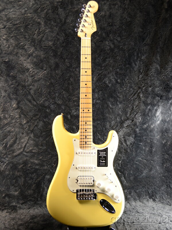 Fender Player Stratocaster HSS -Buttercream/Maple- 新品 フェンダー プレイヤー Yellow,バタークリーム,黄 Stratocaster,ストラトキャスタータイプ Electric Guitar,エレキギター
