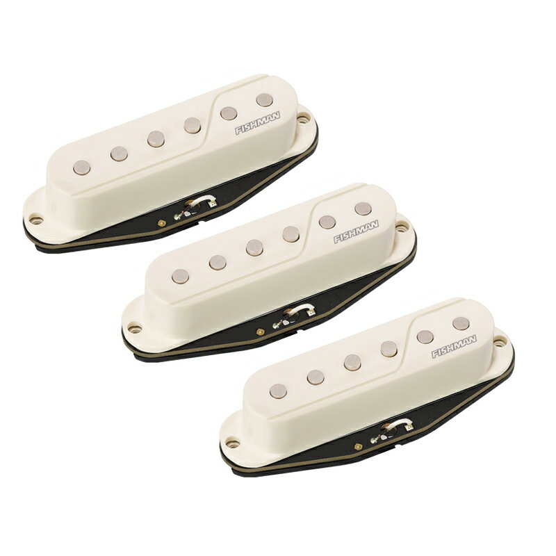 FISHMAN Fluence Single Width Pickup For STRAT (White) 新品 フィッシュマン フルエンス ストラト シングルコイル Electric Guitar Pickup,エレクトリックギター用ピックアップ