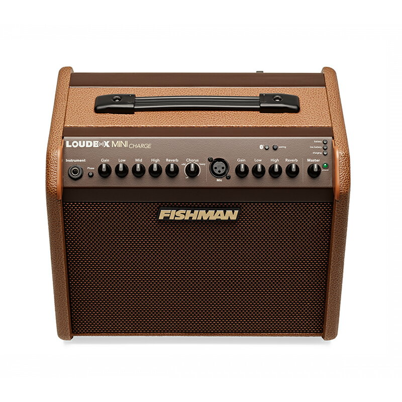 【60W】FISHMAN Loudbox mini Charge 新品[フィッシュマン][ラウドボックスミニチャージ][Acoustic Guitar Combo Amplifier,アコースティックギター用コンボアンプ][動画]