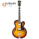 FUJIGEN Masterfield MFA Series MFA-HH -JB(Jazz Burst)- 新品 フジゲン,富士弦,FgN 国産 マスターフィールド Sunburst,サンバースト フルアコ エレキギター,Electric Guitar