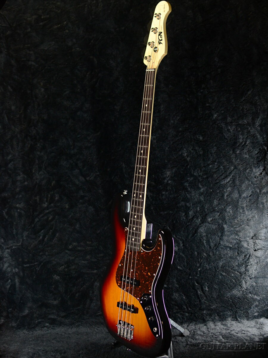 FUJIGEN(FGN) NJB10RAL -3TS- 新品[フジゲン][Jazz Bass,ジャズベース][Sunburst,サンバースト][Electric Bass,エレキベース]