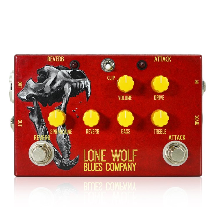 Lone Wolf Blues Company Alpha Wolf 新品 ハープ用マルチエフェクト[ローンウルフブルースカンパニー][アルファウルフ][Multi][ブルースハープ,ハーモニカ][Effector,エフェクター]