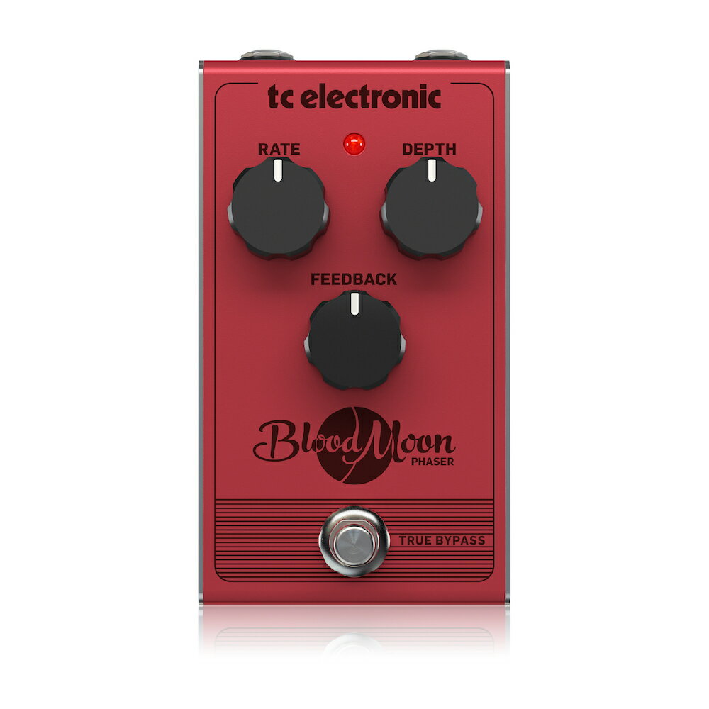 t.c.electronic Blood Moon Phaser 新品 アナログフェイザー[tcエレクトロニック][Analog Phaser][Effector,エフェクター]