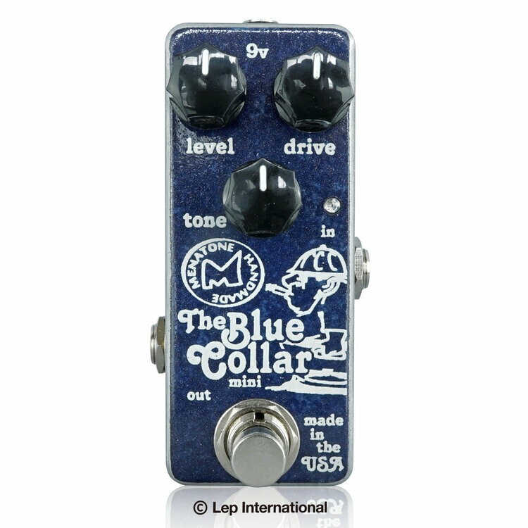 Menatone Blue Collar Mini 新品 オーバードライブ [メナトーン][ブルーカラーミニ][Overdrive][Effector,エフェクター]