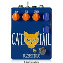 【ファズロシャスペダルズ / キャットテイル】 Fuzzrocious Pedals Cat Tailは、世界中で愛される ディストーション回路を元に、 ギターでもベースでも使えるよう改良して開発されました。 定番のディストーションサウンドをローエンドから トップエンドまで自在にコントロールできる Cat Tailは世界中のギタリスト、ベーシストから愛されています。 この独特の厚みとスピード感のあるサウンドをギター/ベース共に、 どんなアンプとも相性良く組み合わせることの出来る、 この感性はFuzzrocious Pedalsならではです。 Cat Tailには3モードのクリッピングスイッチを搭載。 シリコン、ノーダイオード、LEDから好みの音色を選択可能、 さらにハイとローのクリッピングを個別にコントロールすることで 細かく音色を調整できます。 スタンダードなセンターマイナス9VDCアダプターで駆動します。 電池はお使いになれません。 ※Fuzzrocious Pedalsのペダルには、トグルスイッチやフットスイッチ、 ノブの外観などに様々なバリエーションがございます。 ※Cat TailはRat Tailのモデルチェンジです。 ※入荷時期によりデザインが異なる場合がございます。 お問い合わせフリーダイヤル:0120-37-9630　
