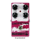 Mojo Hand FX / Crosstownモジョハンドエフェクツ / クロスタウン Mojo Hand Fx Crosstown Fuzzは、ゲルマニウムトランジスタと シリコントランジスタを組み合わせたハイブリッドタイプの ファズフェイス系ファズペダルです。 往年のファズフェイス回路により多くのコントロールを設置し、 よりフレキシブルに、ローノイズなオペレーションを実現しました。 音色も安定しています。 Mojo Hand Fxが手作業でマッチングさせたゲルマニウムトランジスタと シリコントランジスタのペアは、内部バイアスコントロールでさらなる 音色のバリエーションを作ることができます。 歪みの構造そのものを微調整し、自分だけのファズトーンを作ってみてください。 もちろん、バイアスを変更したからといってオーバーヒート等の問題が起こることもありません。 Crosstown Fuzzのバイアスコントロールは、最もアグレッシブな 設定に於いても音色の明瞭さを失うことなく、 ギターのVolumeと組み合わせることでナチュラルなファズトーンが得られます。 Crosstown Fuzzは、スタンダードなGain、Volumeコントロールに加え、 2つのEQコントロールを搭載。Toneノブはトレブルを中心に、 周波数全体のフルレンジな音色を調整します。 もう1つのBodyコントロールはファズフェイス回路のキャラクターに於いて 重要なローエンドをエンハンスすることができます。 Bodyコントロールを高く設定すればファットなベースレスポンスが得られ、 低く設定すればスムースでクリーミーなトーンとなります。 特にシングルコイルとハムバッカーのギターを切替えた際にはこのコントロールが有用です。 Crosstown Fuzzは、多くのファズフェイストーンを作ることの出来るファズペダルです。 ヘンドリクスやトロワーのトーンから自分だけのシグネチャーファズサウンドまで、 Crosstown Fuzzは様々な音色が得られます。 トゥルーバイパススイッチングとローノイズオペレーション、 スタンダードなセンターマイナス（ネガティブグラウンド）DC9Vアダプターで駆動します。 ●コントロール Volume：音量を調整します。 Gain：ファズの歪みの強さを調整します。 Tone：トレブルを中心に音色全体を調整します。 Body：ローエンドの太さを調整します。 お問い合わせフリーダイヤル:0120-37-9630　