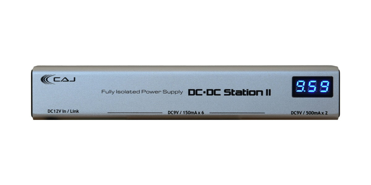 CAJ DC/DC Station II 新品 パワーサプライ Custom Audio Japan,カスタムオーディオジャパン パワーディストリビューター,電源 Effector,エフェクター