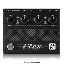 Shift Line / Flex Tube Bass Preamplifierシフトライン / フレックスチューブベースプリアンプリファイア Shift Line Flex Tube Bass Preamplifierは、 クラシックな“東海岸”ベースアンプサウンドを好む プレイヤーのための真空管ベースプリアンプペダルです。 Shift Lineでは、ベースサウンドを作るためのペダルを多く制作してきました。 特に“カリフォルニアサウンド”のOLYMPICベースプリアンプは高い人気です。 Flex Tube Bass Preamplifierは、OLYMPICに対を成すような真空管ベースプリアンプです。 12AX7真空管をベースとした、フルアナログプリアンプで、 楽器の音色とバランス、音量をコントロールし、 ソフトなサチュレーションと特徴的で飽和した倍音成分を加えます。 また、Flex Tube Bass Preamplifierには3つのアウトプットがあり、 複雑なシグナルチェーンにも対応します。 また、プリアンプペダルですがバイパスフットスイッチを備えているので、 オーバードライブエフェクトやトーンシェイピングとして使うこともできます。 ●特徴 ・高電圧駆動の本格的真空管プリアンプ ・オールアナログシグナルパス ・広く調整できるインプットボリューム ・真空管ステージでの飽和特性をコントロール ・ニュートラル位置にクリックのあるアクティブEQ ・豊かな倍音成分 ・ドライブペダル/トーンシェイパーとしても使用可能 ・ハイクオリティバランス出力とグラウンドリフトを備えたアクティブDIボックス ・コンパクト、軽量で扱いやすいトップマウントジャックのアルミ製筐体 ●コントロール ・PAD：第1ステージの増幅を切り替えます。 下側では-15dB、上側では0dBとなります。 アクティブベースとパッシブベースで同様に動作するよう設計されていて、 PADスイッチを使用することで楽器のアウトプットに合わせることができます。 ・GAIN：インプットシグナルの増幅、 コンプレッションと倍音成分をコントロールします。 完全なクリーンからクラシックな東海岸スタイルの オーバードライブまでをカバーします。 ・TOP：このスイッチはシグナルの高域成分を制御します。 ＋側にすると高域が強調され、アタックが強くなります。 -側にすると柔らかなトーンとなります。ニュートラル位置では このスイッチは高域成分に影響しません。 このフィルタはプリアンプの真空管ステージ間のシグナルに穏やかに影響します。 ・DEEP：このスイッチはプリアンプと真空管ステージの初期周波数レスポンスを切り替えます。 上と下側の位置では低域と高域がブーストされ、 中域は600Hz(上側)または400Hz（下側)でスクープされます。 このフィルタは歪みに強く影響し、音色を大きく変えることもできます。 ・BASS/TREBLE：2バンドアクティブEQセクションです。 プリアンプセクションの後に設置されていて、 歪みが作る倍音成分の特性を変えずに周波数を制御します。 BASSノブは40Hzを±12dB、TREBLEノブは5kHzを±16dBの範囲で調整します。 ・MASTER：OUTおよびBALANCED OUT端子からの音量を調整します。 THRU端子には影響しません。 ・GND：BALANCED OUTのグラウンドリフトを行います。 このスイッチの最適な位置は実際の音色、ノイズ成分を聞きながら判断します。 50/60Hzのハムノイズと干渉が抑えられる方を選択します。 ・BYPASS：デバイスのON/OFFを切り替えます。ON時にはLEDが白く点灯します。 ●入出力 ・IN：楽器用ハイインピーダンスインプットです。 アクティブベースまたはパッシブベースその他の楽器を接続します。 ・THRU：インプットシグナルをそのまま出力します。 内部でシグナルを分岐するため、バッファを通っています。 ・OUT：メインアウトプットです。パワーアンプまたは別のアンプのインプットに接続します。 デバイスがパワーアンプインプットまたはアンプの RETURN（POWER AMP IN）に接続する場合、 Flex Tube Bass Preamplifierはプリアンプになります。 このとき、本体は常時ONにしてご使用ください。 他のアンプのインプットにFlex Tube Bass Preamplifierを接続する場合、 MASTERノブを下げた状態で接続し、徐々に必要な音量まで上げるように調整します。 ・BALANCED OUT：バランスドアウト用XLR端子です。 この端子を使うことでFlex Tube Bass Preamplifierを真空管DIのように使うこともできます。 ・POWER IN：センターマイナスDC12V/500mAのアダプターを接続します。 ●シグナルルーティング ●スペック Tube type: 12AX7. IN: 6.3mm, mono, unbalanced, 1MOhm input impedance THRU: 6.3mm, mono, unbalanced, 1kOhm output impedance OUT: 6.3mm, mono, unbalanced, 1kOhm output impedance BALANCED OUT: XLR, mono, balanced, 1kOhm output impedance POWER: 12V DC 500mA, negative tip, 2.1/5.5mm diameter. Dimensions (LxWxH): 101x125x55mm Unit weight: 430g. ※電池はご使用になれません。 また、BALANCED OUT端子にファンタム電源は供給しないでください。 デバイスが破損する場合があります。 種類：ベースプリアンプ アダプター：12Vセンターマイナス 電池駆動：- コントロール：MASTER、BASS、TREBLE、GAIN、DEEP、TOP、PAD、GND お問い合わせフリーダイヤル:0120-37-9630　