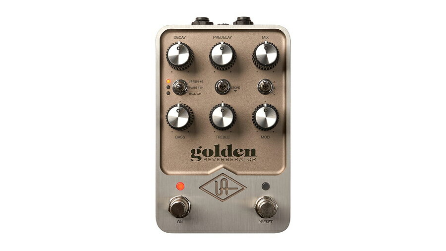 Universal Audio UAFX Golden Reverberator 新品 マルチリバーブ[ユニバーサルオーディオ][ゴールデンリバーブレーター][Reverb][Effector,エフェクター]