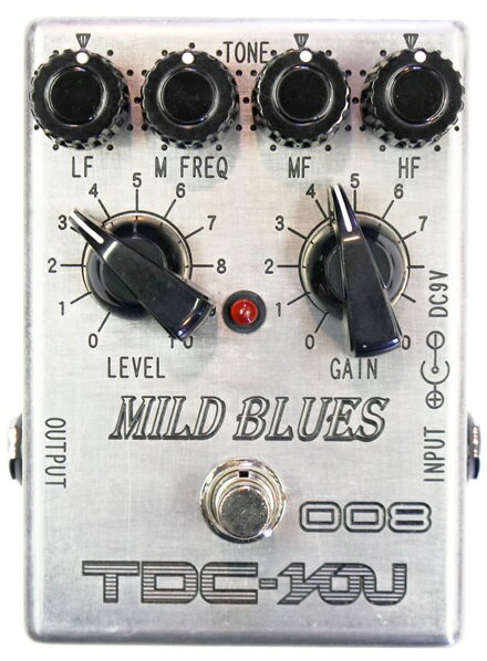 TDC-you 008 MILD BLUES 新品 オーバードライブ[マイルドブルース][Overdrive][Effector,エフェクター]