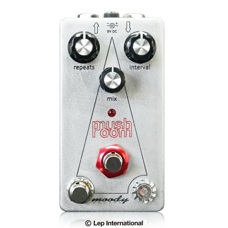 Delay Echo - Moody SoundsMushroom Echo V4 新品 ディレイ/エコー[ムーディーサウンド][マッシュルームエコー][Echo,Delay][Effector,エフェクター]