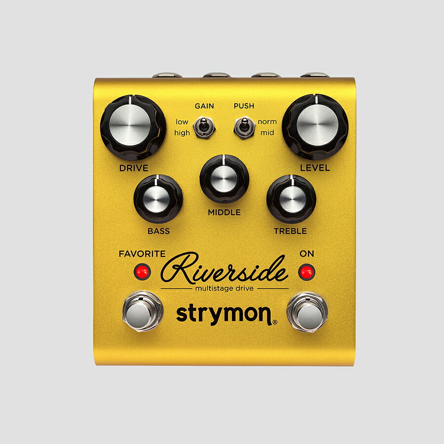 strymon Riverside 新品 オーバードライブ[ストライモン][リバーサイド][Overdrive][Effector,エフェクター]