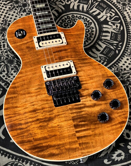 Gibson Custom Shop【現地選定品】 ~Dealer Select~Les Paul Axcess Standard Floyd Rose Figured Siberian Tiger Gloss【#CS600747】【3.74kg】【現物商品】[ギブソンカスタムショップ][ギブソン][フロイドローズ][Electric Guitar,エレキギター]