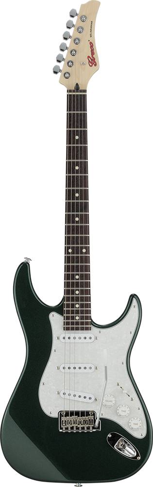 Greco WS-ADV-G -Dark Green- ダークグリーン 新品 グレコ 国産 緑 ストラトキャスタータイプ Electric Guitar,エレキギター