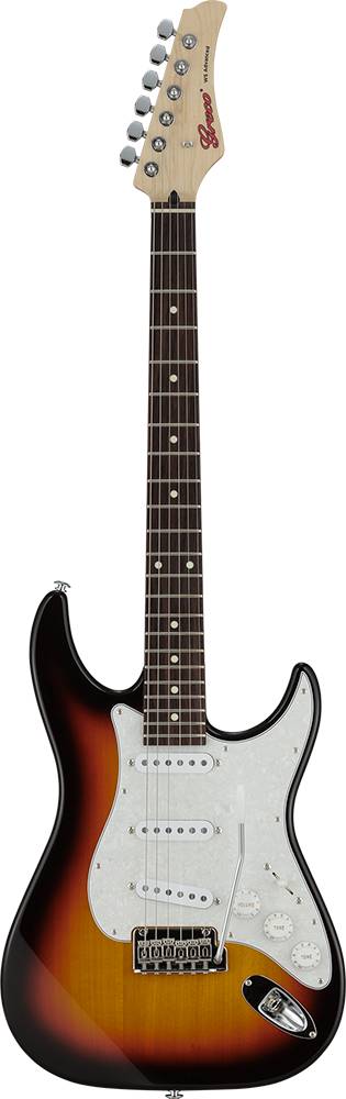 Greco WS-ADV-G -Sunburst- サンバースト 新品 グレコ 国産 ストラトキャスタータイプ Electric Guitar,エレキギター