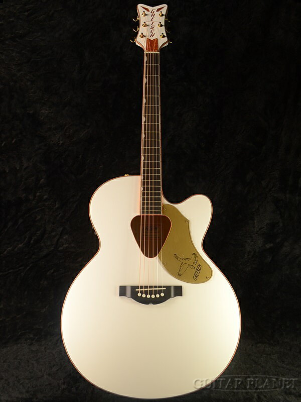 Gretsch G5022CWFE Rancher Falcon Jumbo -White- 新品[グレッチ][ランチャー][ファルコン][ホワイト,白][Electric Acoustic Guitar,アコースティックギター,エレアコ,アコギ]