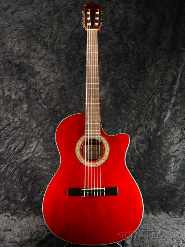 Ibanez GA30TCE/TRD 新品 アイバニーズ レッド,赤 Acoustic Guitar,アコギ,アコースティックギター,Classic Guitar,クラシックギター,エレガット