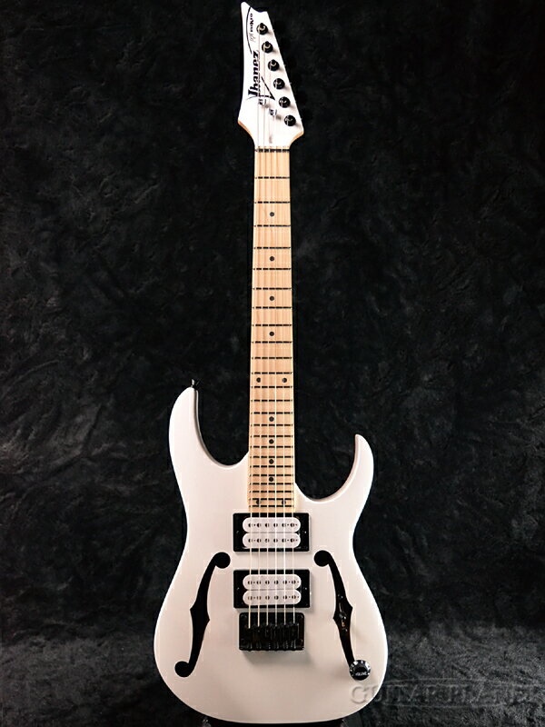 Ibanez Paul Gilbert Signature miKro PGMM31-WH [Хˡ][ݡ륮С][ޥ꡼][White,ۥ磻,][Stratocaster,ȥȥ㥹][ߥ˥][Electric Guitar,쥭]