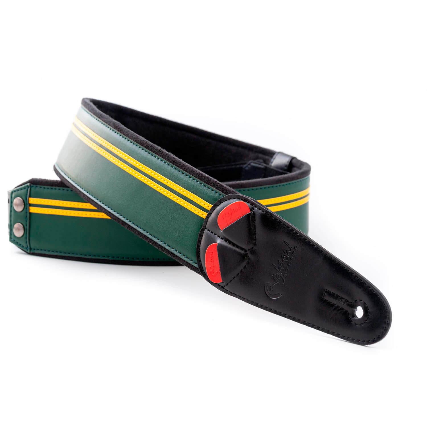 Right On! STRAPS / Race-60 British Racing Green 新品[ライトオンストラップス][レース60][ギターストラップ][ギター/ベース用]