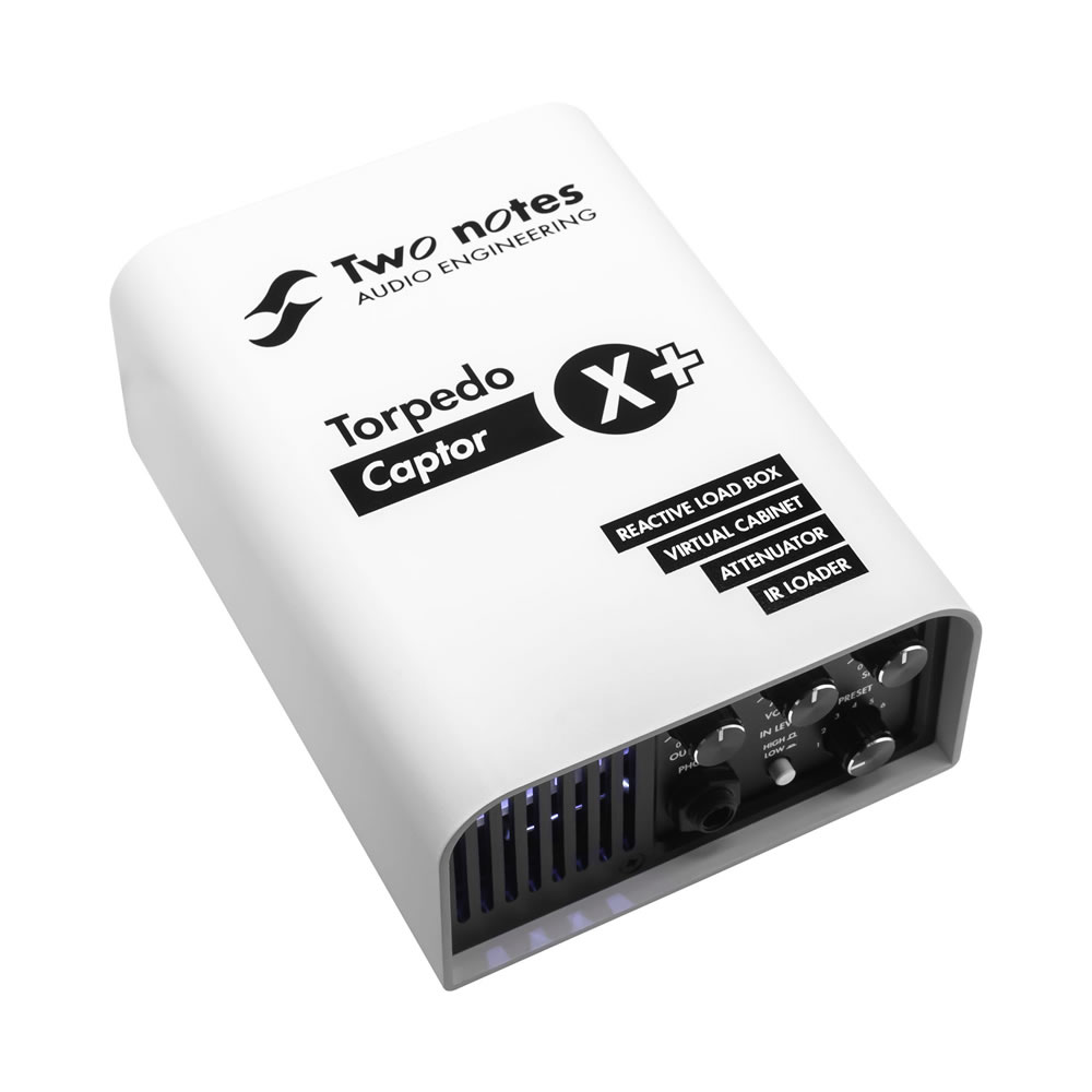 Two notes /Torpedo Captor X+ 新品 ロードボックス/バーチャル・キャビネット/アッテネーター/IRローダー 