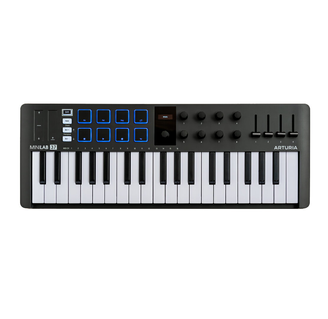 ARTURIA / MiniLab 37 新品 37鍵MIDIコントローラー[アートリア][ミニラボ][MIDIコントローラー]