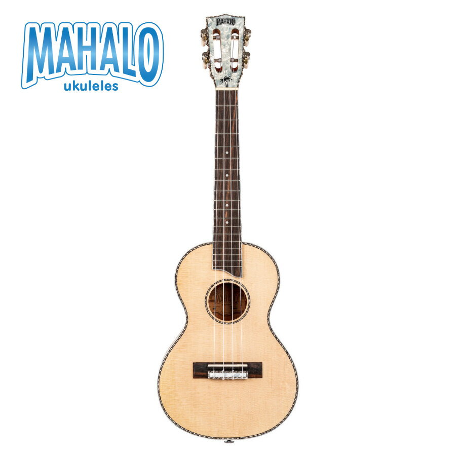 MAHALO ~Pearl Series~ MP3 新品 テナーウクレレ[マハロ][マホガニー,Mahogany][シトカスプルース,Spruce][パール][Tenor Ukulele]