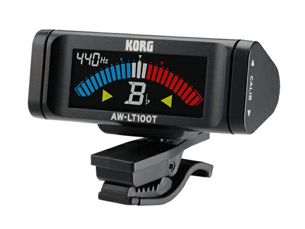 KORG AW-LT100T 新品 管楽器用クリップチューナー[コルグ][Clip Tuner][AWLT100M][トランペット,トロンボーン]