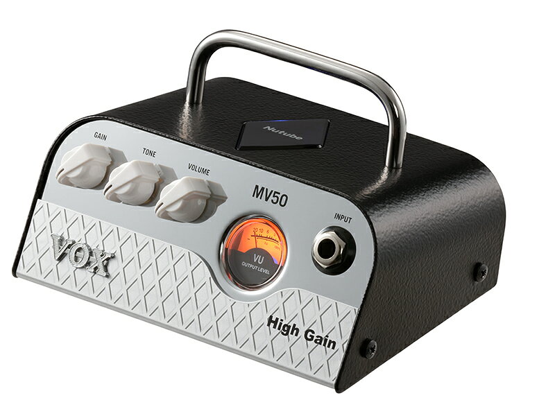 VOX MV50-HG High Gain 新品 Nutube搭載ヘッドアンプ [ヴォックス][ニューチューブ][ハイゲイン][Guitar Amplifier Head,ギターアンプヘッド][MV50]