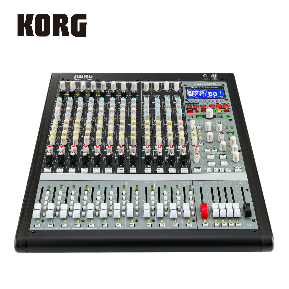 KORG MW-1608 ミキサー 新品[コルグ][Analog,Digital,アナログ,デジタル][ミキサー,Mixer]