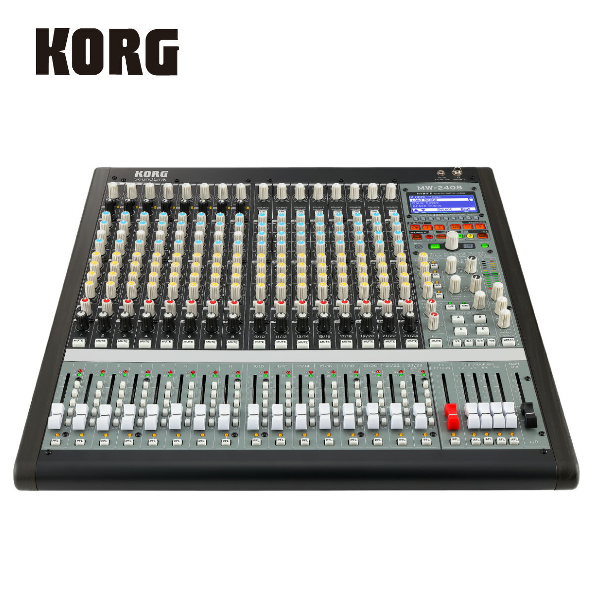 KORG MW-2408 ミキサー 新品[コルグ][Analog,Digital,アナログ,デジタル][ミキサー,Mixer]