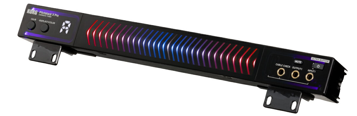 KORG PitchBlack X Pro ���� ��å��ޥ���ȥ��塼�ʡ�[���륰][�ԥå��֥�å��ץ�][Rackmount Tuner][CHROMATIC TUNER,�����ޥ��å�][PB-X-PRO]