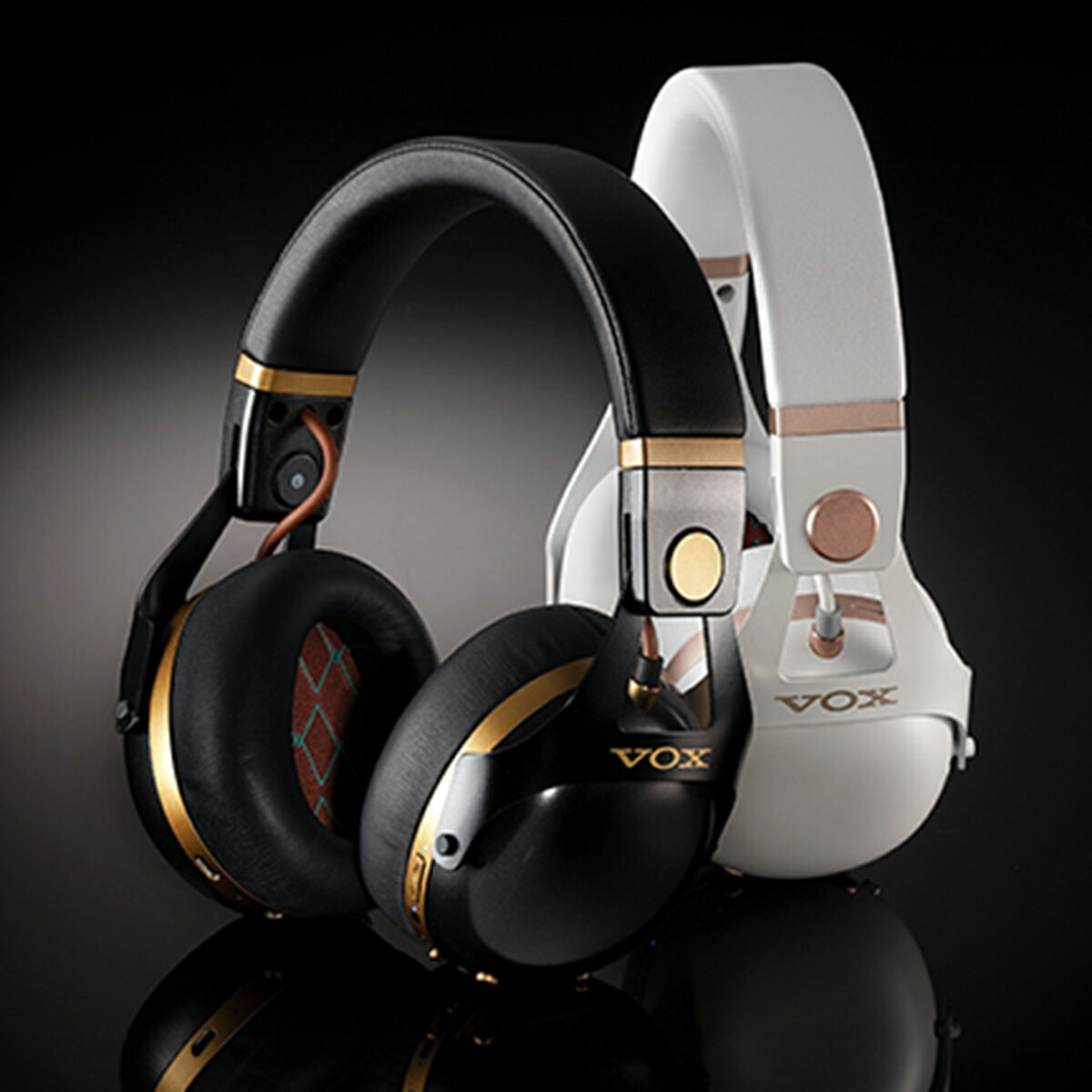 Vox VH-Q1-BK Headphones Black/Gold, Like , Accessories Vox VH-Q1-BK Headphones Black/Gold, Like , Accessories