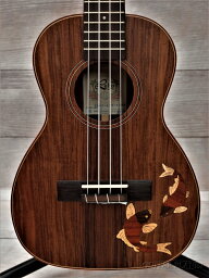 【限定生産モデル】Leho LHUT-LMT/FISH "オール単板" 新品 テナーウクレレ[レホ][ピンカド][Tenor Ukulele]