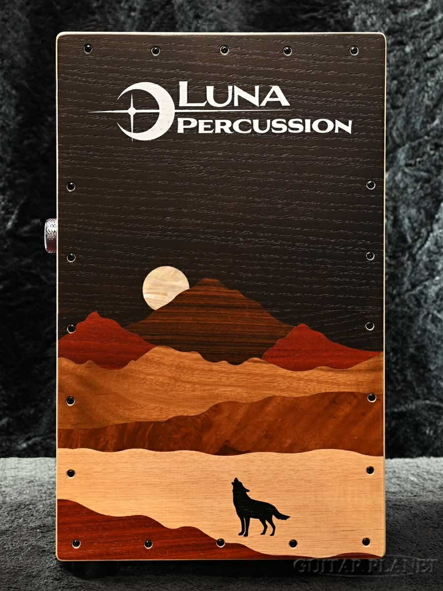 Luna Guitars Vista Wolf Cajon 新品[ルナ][カホン][Percussion,パーカッション]