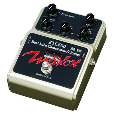 Maxon RTC600 Real Tube Compressor/Limiter 新品[マクソン][リアルチューブコンプレッサー,リミッター][真空管搭載][RTC-600]_cde