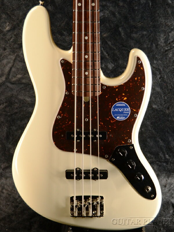 【アーニー弦プレゼント】Momose MJB1-STD/NJ -Olympic White- 新品[モモセ,百瀬][国産][Jazz Bass,ジャズベースタイプ][オリンピックホワイト,白][Electric Bass,エレキベース]